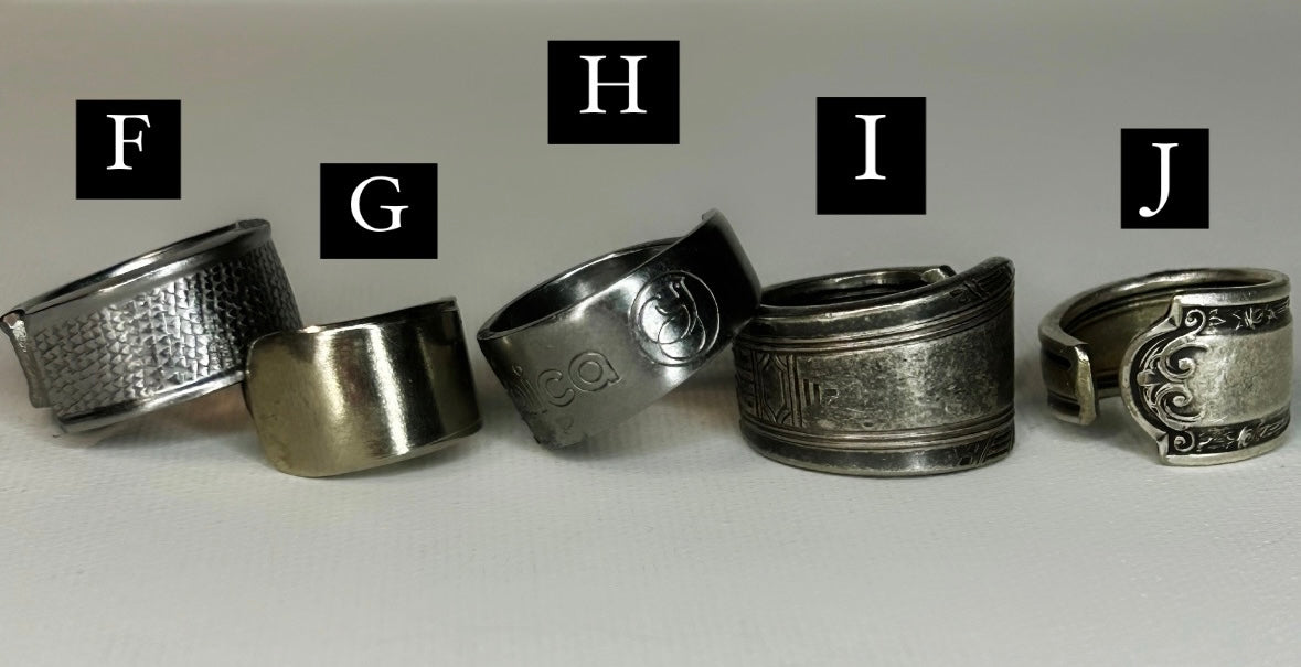 Unique Spoon Rings